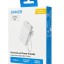 Powerbank Anker (A1257) 10000mAh 1USB/2C с проводом Type-C белый