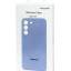 Накладка для Samsung Galaxy S25 MagSafe Silicone Case голубой