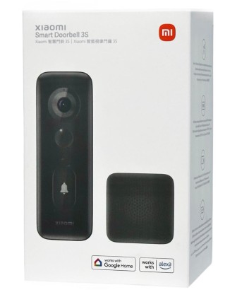 Умный дверной звонок Mijia Smart Doorbell 3S (MJML07-FJ/ MJJSQ04-FJ) черный