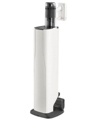 Вертикальный пылесос Roborock H60 Hub Pro бело-черный