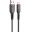 Usb Кабель-зарядка Micro Hoco X59 2м в тканевой оплётке чёрный