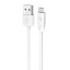 Usb Кабель-зарядка Micro Hoco X1 Rapid 2.4A 2м силиконовый белый