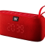 Bluetooth колонка Walker WSP-150 BT5.0/10Вт/1200mAh/3ч/часы красная