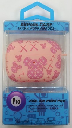 Силиконовый светящийся в темноте чехол для AirPods Pro Luxo Kaws рисунок №31