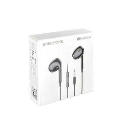 Наушники с микрофоном Borofone BM80 Max 1.2м черные