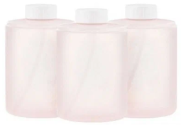 Сменные блоки жидкого мыла для дозатора Xiaomi Mijia AutomaticFoam Soap Dispenser 3шт розовые
