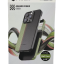 Накладка для i-Phone 15 Pro 6.1" Pitaka Magez Case 4 Aramid Fiber 600D черно-зеленый