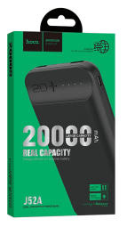 Powerbank Hoco J52A 20000mAh 2USB черный