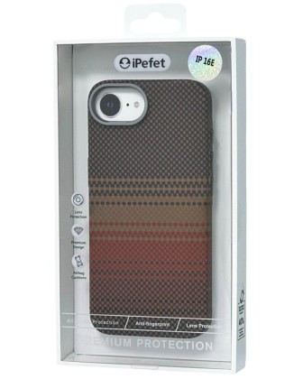 Накладка для i-Phone 16E iPefet case силикон Sunset