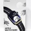 Сменный браслет PITAKA Poetry of Things Moon aramid & carbon для Apple Watch 8/SE/Ultra черно-синий