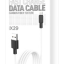 Usb Кабель-зарядка Lightning Hoco X29 Superior style 2.4A 1м в силиконовый PVC белый