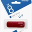 USB флеш накопитель Smartbuy 8GB Clue Burgundy (SB8GBCLU-BG)