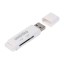 Картридер Smartbuy 715 USB - SD/microSD (SBR-715-W) белый