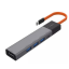USB-хаб Xiaomi Type-C 5в1 3USB/1USB-C/HDMI 4K MWCMA05 серый