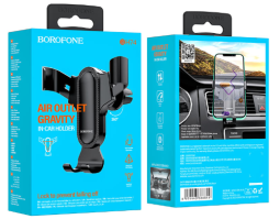 Держатель в автомобиль в воздуховод Borofone BH74 черный