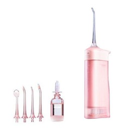 Электрический ирригатор Soocas W1 (4 насадки) розовый