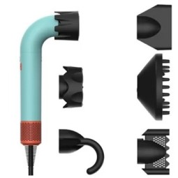 Фен для волос Beheart Hair Dryer X11 Pro EU (6 насадок) зеленый