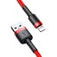 Usb Кабель-зарядка Lightning Baseus Cafule 3м (CALKLF-R09) красный