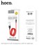 Usb Кабель-зарядка Lightning Hoco X29 Superior style 2.4A 1м в силиконовый PVC красный