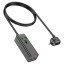 Сетевой фильтр Hoco AC9A Talent PD30w (1C2A with socket) чёрный