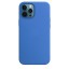 Чехол-накладка  i-Phone 12 Pro Max Silicone icase  №38 тёмно-голубая