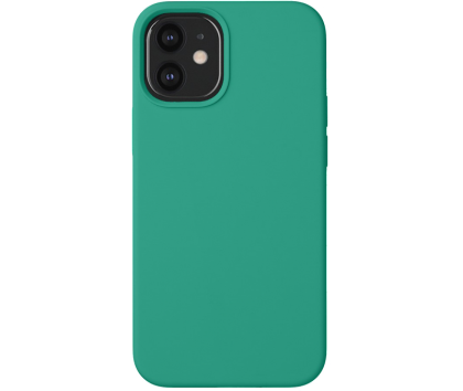 Накладка для i-Phone 13 Pro Max Silicone icase без логотипа, №50 бледно-бирюзовый
