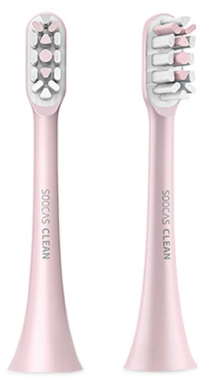 Сменные насадки для зубной щетки Soocare X3/X3U розовый