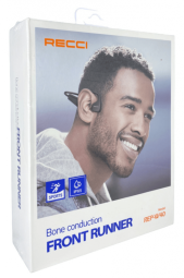 Беспроводные наушники для спорта Recci REP-W40 BT5.2/150mAh/6ч черные