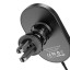 Держатель c беспроводной зарядкой в воздуховод Hoco CA90 (MagSafe) 15W магнитный черный