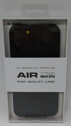 Накладка для i-Phone 12 Pro Max 6.7" K-Doo Air Skin пластик черная