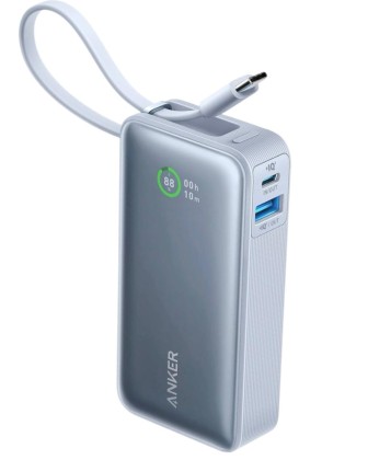 Powerbank Anker Nano (A1259) 10000mAh 30W 1USB/1C синий