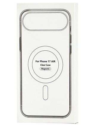 Накладка для i-Phone 17 Air силикон MagSafe Clear Case