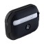 Кожаный чехол для AirPods Pro K-DOO CrashGuard черный
