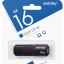 USB флеш накопитель Smartbuy 16GB Clue Black (SB16GBCLU-K)