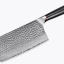 Кухонный нож из дамасской стали Xiaomi Spetime 1-Piece Damascus Kitchen Knife (W01-GS) черный