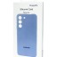 Накладка для Samsung Galaxy S25 Plus MagSafe Silicone Case голубой