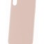 Накладка для Samsung Galaxy A02 Silicone cover без логотипа пудро