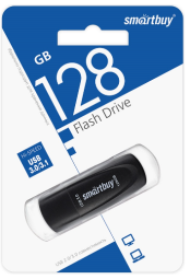 USB флеш накопитель SmartBuy 128GB Scout (SB128GB3SCK) черный
