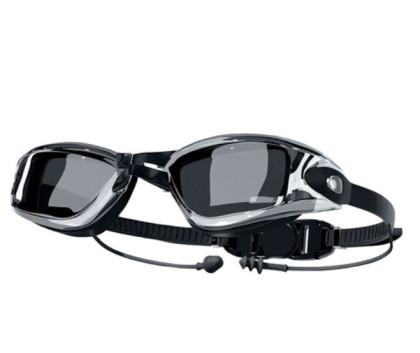 Очки для плавания с берушами Xiaomi Sportsoul J602H черные