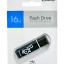 USB флеш накопитель Smartbuy 16GB Glossy Black (SB16GBGS-K)