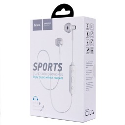 Беспроводные наушники для спорта Hoco ES21 BT4.2/80mAh/3.5ч белые