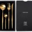 Набор столовых приборов Xiaomi Maison Maxx Modern Flatware Set (4 предмета) золотой
