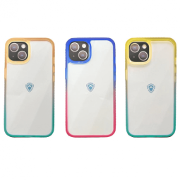 Накладка для i-Phone 13 DFANS Starlight силикон перламутровая рамка