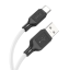 Usb Кабель-зарядка Type-C Hoco X90 3A 1м силиконовый белый