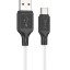 Usb Кабель-зарядка Type-C Hoco X90 3A 1м силиконовый белый