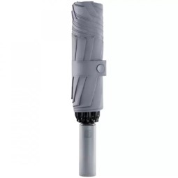 Зонт NINETYGO Automatic Reverse Lighting Umbrella с фонариком серый