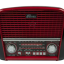 Портативный радиоприемник Ritmix RPR-050 красный