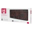 Клавиатура проводная с подсветкой Smartbuy ONE 328 USB черная (SBK-328U-K)