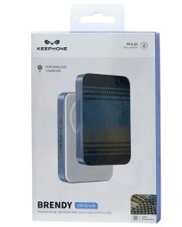 Powerbank магнитный с MagSafe Keephone Brendy 10000mAh cиний