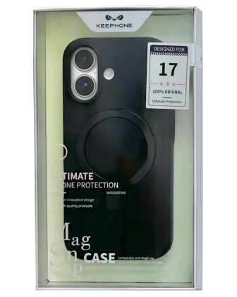 Накладка для i-Phone 17 Keephone Magi Pro MagSnap черный